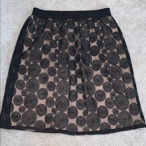 Lane Bryant overlay skirt